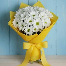 Букет цветов из:  Хризантемы в Троицком Алтайский край