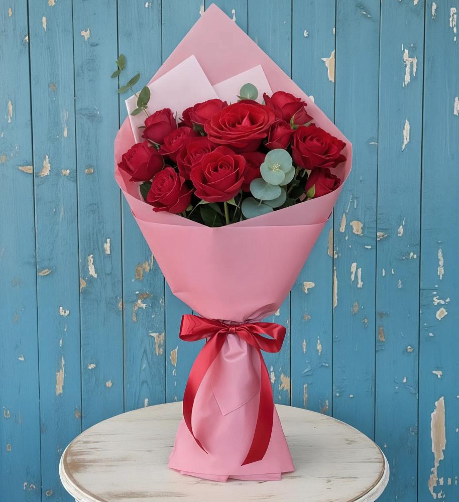 Букет цветов из: Розы в Троицком Алтайский край