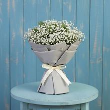 Букет цветов из:  Гипсофила в Троицком Алтайский край