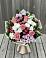 Букет цветов из: Альстромерии, Гвоздики, Розы и Хризантемы в Троицком Алтайский край