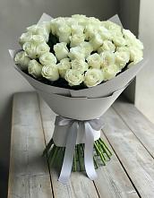 Букет 35 Белых роз #REPLACE_PRED# Троицком Алтайский край