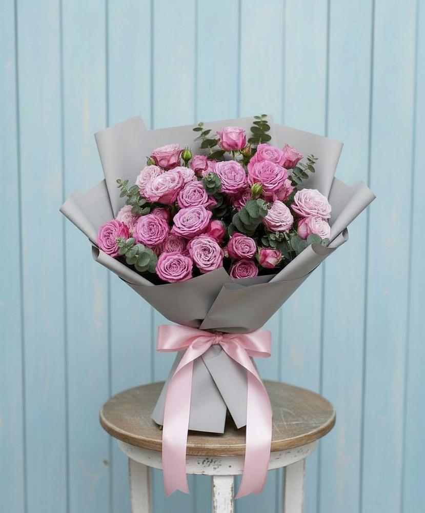 Букет цветов из: Розы в Троицком Алтайский край