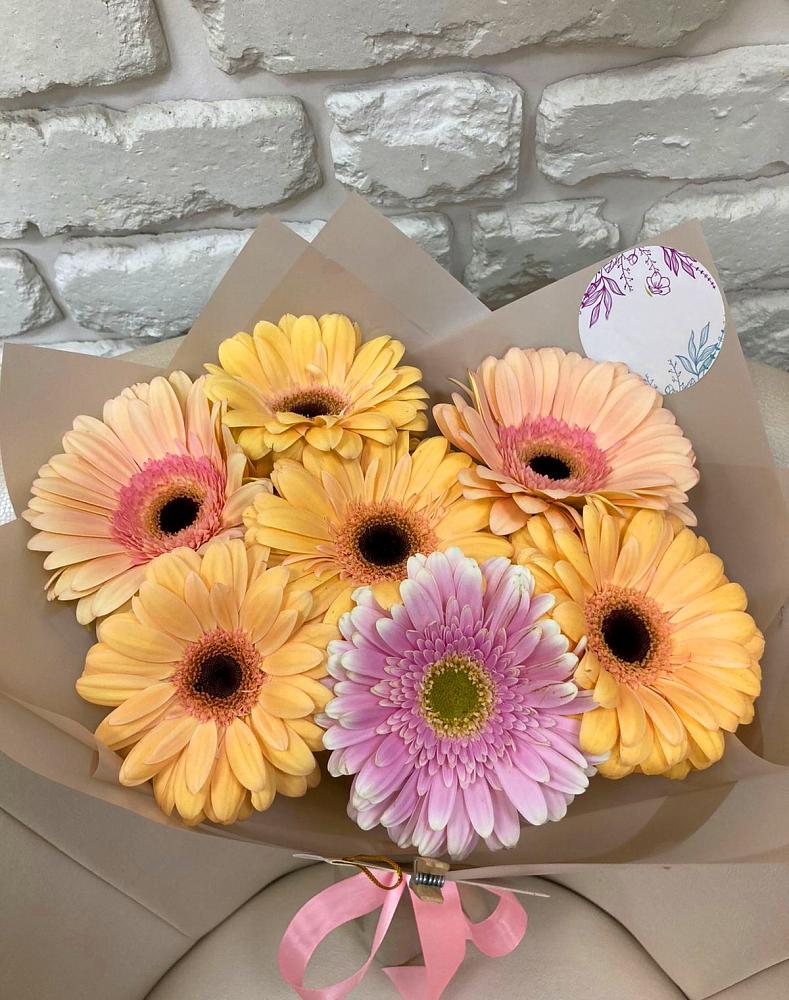 Букет цветов из: Герберы в Троицком Алтайский край