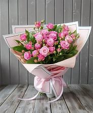 Букет Розовый кустик в Троицком Алтайский край