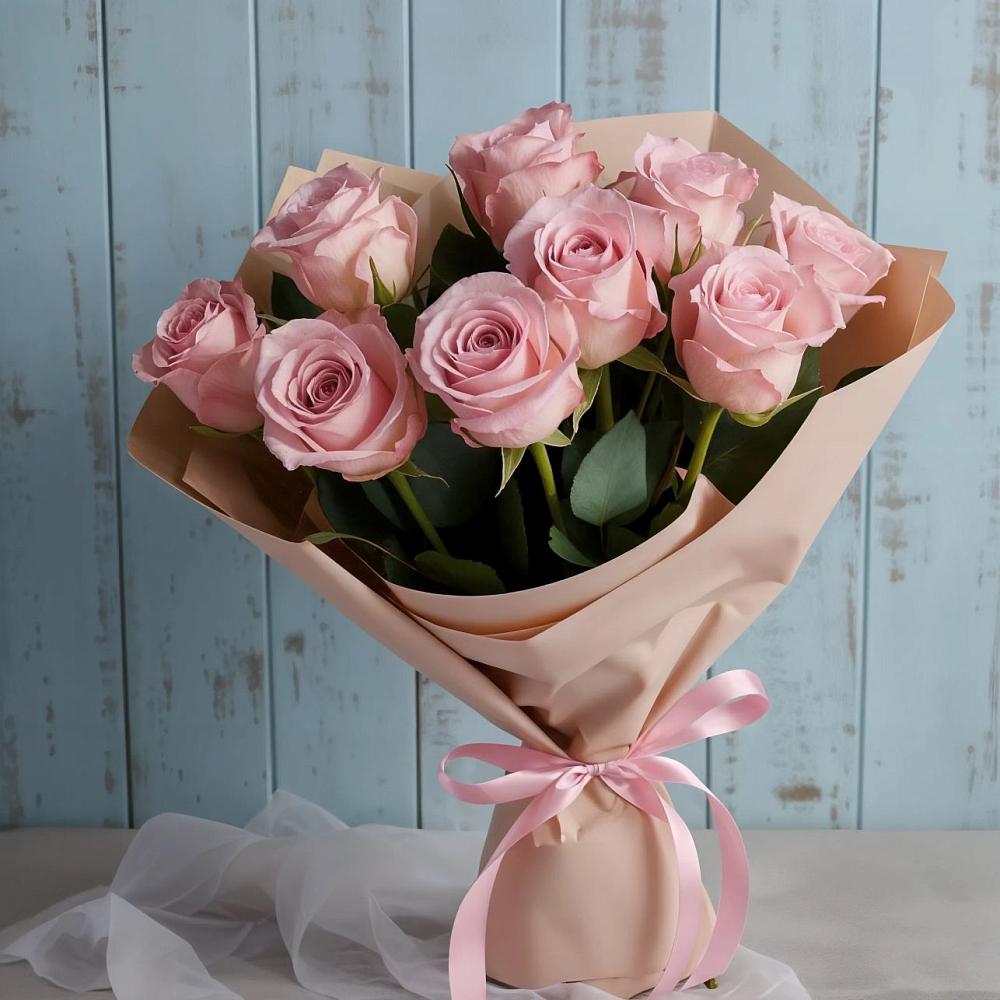 Букет цветов из: Розы в Троицком Алтайский край