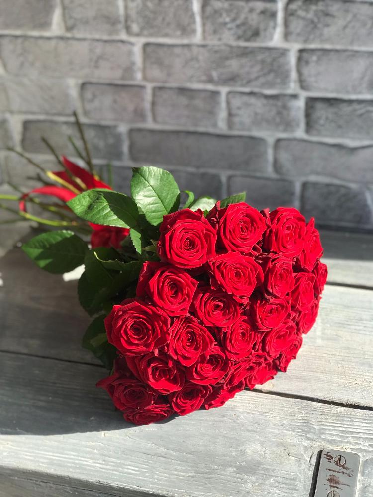 Букет Красные розы Фридом в Троицком Алтайский край