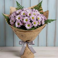 Букет цветов из:  Хризантемы #REPLACE_PRED# Троицком Алтайский край