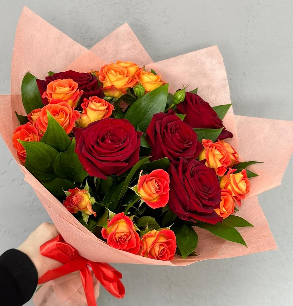 Букет Любовь и восторг в Троицком Алтайский край