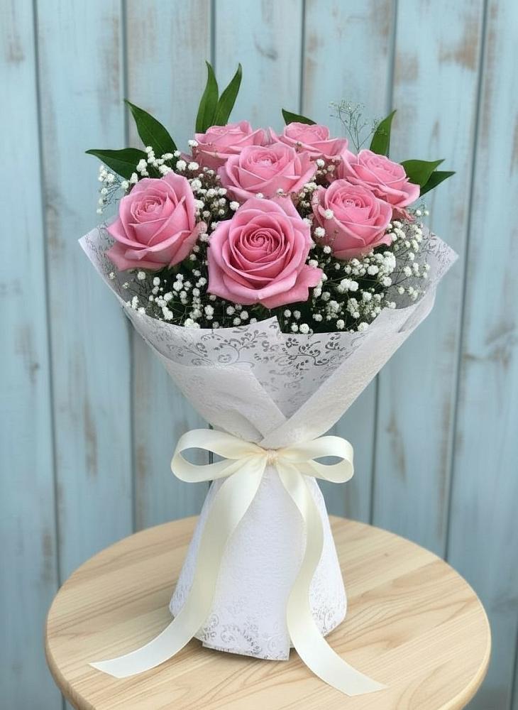 Букет цветов из: Розы в Троицком Алтайский край