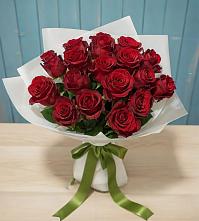 Букет Красные розы в Троицком Алтайский край