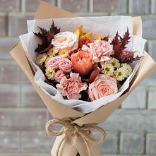 Букет цветов из:  Гвоздики, Хризантемы и Розы #REPLACE_PRED# Троицком Алтайский край