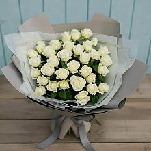 Букет Белоснежная нежность в Троицком Алтайский край