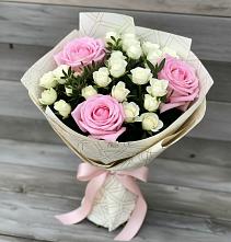 Букет цветов из:  Розы #REPLACE_PRED# Троицком Алтайский край