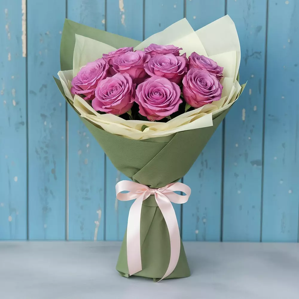 Букет Розы Фёрст Леди в Троицком Алтайский край