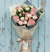 Букет цветов из:  Розы #REPLACE_PRED# Троицком Алтайский край