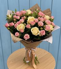 Букет цветов из:  Розы #REPLACE_PRED# Троицком Алтайский край