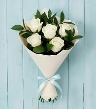 Букет цветов из:  Розы в Троицком Алтайский край