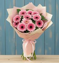 Букет цветов из:  Герберы в Троицком Алтайский край