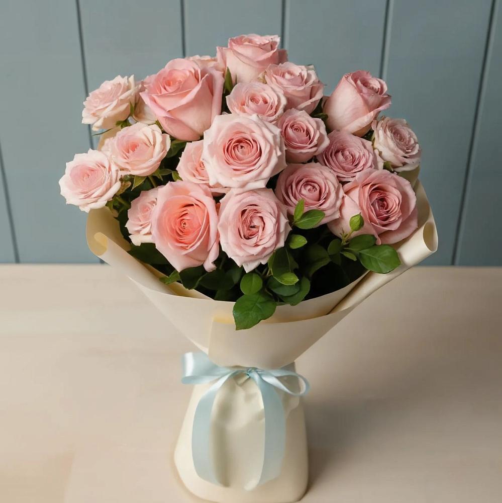 Букет Розовый шарм в Троицком Алтайский край