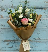 Букет цветов из:  Розы и Лизиантусы #REPLACE_PRED# Троицком Алтайский край