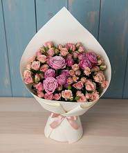 Букет цветов из:  Розы #REPLACE_PRED# Троицком Алтайский край