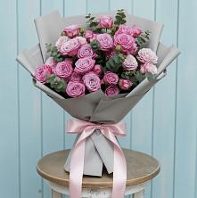 Букет цветов из:  Розы в Троицком Алтайский край